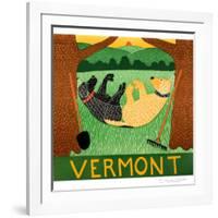 Farming Is Hard  Work Vermont-Stephen Huneck-Framed Giclee Print