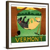 Farming Is Hard  Work Vermont-Stephen Huneck-Framed Giclee Print