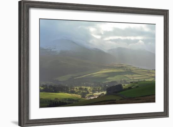 Farming Village in a Sheltered Valley on the Fell Above Caldbeck-James-Framed Photographic Print