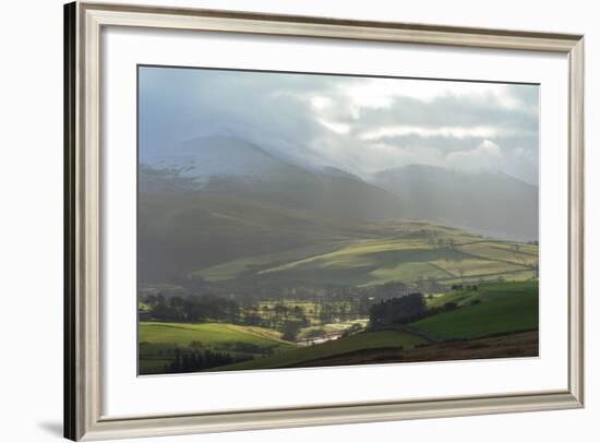 Farming Village in a Sheltered Valley on the Fell Above Caldbeck-James-Framed Photographic Print