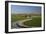 Farmland and Irrigation Canal Near Vale, Oregon, USA-David R. Frazier-Framed Photographic Print