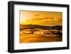 Farmland in Auburn at sunset, Washington State, USA-Laura Grier-Framed Photographic Print