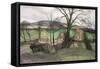 Farmland in Autumn-John Northcote Nash-Framed Stretched Canvas