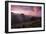 Farmland in Chapada Diamantina National Park with Mist from Cachaca Smoke at Sunset-Alex Saberi-Framed Photographic Print