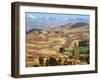Farmland in the Sacred Valley, Cusco, Peru-Keren Su-Framed Premium Photographic Print