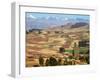 Farmland in the Sacred Valley, Cusco, Peru-Keren Su-Framed Premium Photographic Print