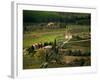 Farmland near Montepulciano, Tuscany, Italy-David Barnes-Framed Photographic Print