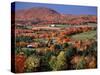 Farmland near Pomfret, Vermont, USA-Charles Sleicher-Stretched Canvas