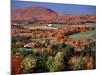 Farmland near Pomfret, Vermont, USA-Charles Sleicher-Mounted Photographic Print