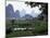 Farmland on Edge of Town, Among the Limestone Towers, Yangshuo, Guangxi, China-Tony Waltham-Mounted Photographic Print