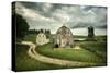 Farmland with Barns in USA-null-Stretched Canvas