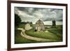 Farmland with Barns in USA-null-Framed Photographic Print