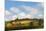 Farmland with Mustard Field, Shan State, Myanmar-Keren Su-Mounted Premium Photographic Print