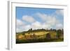 Farmland with Mustard Field, Shan State, Myanmar-Keren Su-Framed Photographic Print