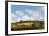 Farmland with Mustard Field, Shan State, Myanmar-Keren Su-Framed Photographic Print