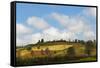 Farmland with Mustard Field, Shan State, Myanmar-Keren Su-Framed Stretched Canvas