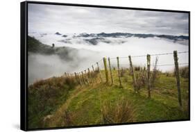 Farmlands in Whakahoro, in the Whanganui NP of New Zealand-Micah Wright-Framed Stretched Canvas