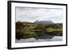 Farms Along the Shores of Balsfjord, Troms, North Norway, Norway, Scandinavia, Europe-David Lomax-Framed Photographic Print