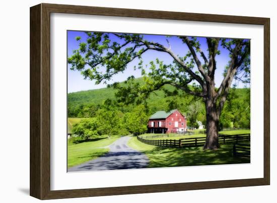 Farms and Fields II-Alan Hausenflock-Framed Photographic Print