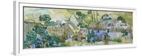 Farms Near Auvers-Vincent van Gogh-Framed Giclee Print