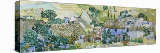 Farms Near Auvers-Vincent van Gogh-Stretched Canvas