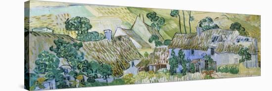 Farms Near Auvers-Vincent van Gogh-Stretched Canvas