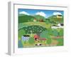 Farms of Windy Hills-Mark Frost-Framed Giclee Print