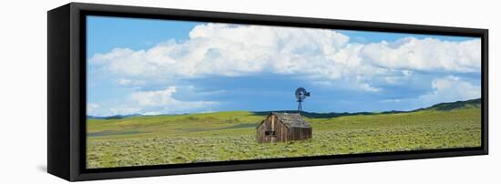 Farmscape Panorama I-James McLoughlin-Framed Stretched Canvas