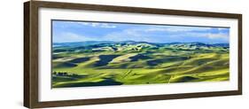 Farmscape Panorama III-James McLoughlin-Framed Photographic Print