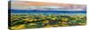 Farmscape Panorama V-James McLoughlin-Stretched Canvas