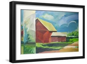 Farmscape-Tim Nyberg-Framed Giclee Print