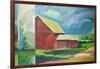 Farmscape-Tim Nyberg-Framed Giclee Print