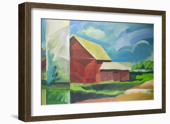 Farmscape-Tim Nyberg-Framed Premium Giclee Print