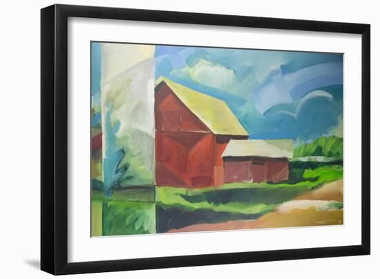 Farmscape-Tim Nyberg-Framed Premium Giclee Print