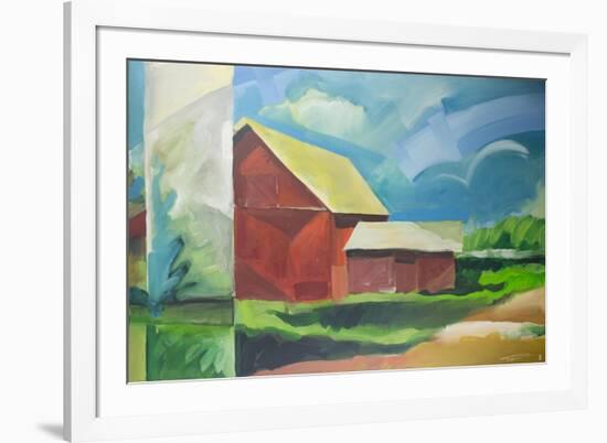 Farmscape-Tim Nyberg-Framed Giclee Print