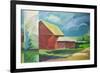 Farmscape-Tim Nyberg-Framed Giclee Print