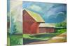 Farmscape-Tim Nyberg-Mounted Giclee Print