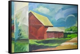Farmscape-Tim Nyberg-Framed Stretched Canvas