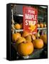 Farmstand at Hunter's Acres Farm in Claremont, New Hampshire, USA-Jerry & Marcy Monkman-Framed Stretched Canvas