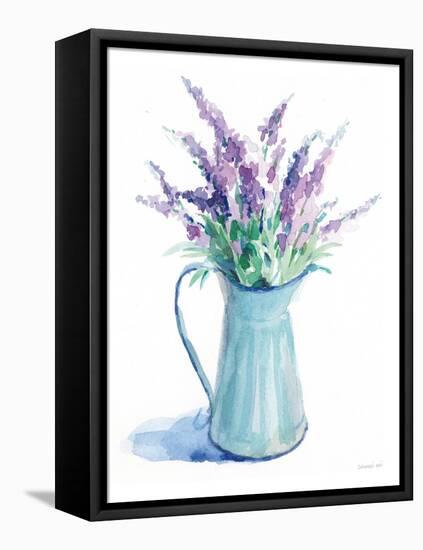 Farmstand Lavender-Danhui Nai-Framed Stretched Canvas