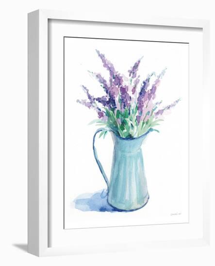 Farmstand Lavender-Danhui Nai-Framed Art Print