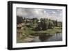 Farmstead in Russia-Alexander Kisseleff-Framed Giclee Print