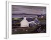 Farmsteading, Iona, Auchabhaich Croft-Francis Campbell Boileau Cadell-Framed Giclee Print