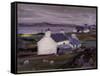 Farmsteading, Iona, Auchabhaich Croft-Francis Campbell Boileau Cadell-Framed Stretched Canvas