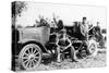 Farmworkers with a Tractor, (C1930S)-null-Stretched Canvas