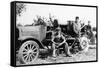 Farmworkers with a Tractor, (C1930S)-null-Framed Stretched Canvas