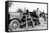 Farmworkers with a Tractor, (C1930S)-null-Framed Stretched Canvas