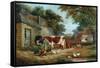 Farmyard, 1856-John Frederick Senior Herring-Framed Stretched Canvas