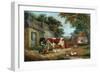 Farmyard, 1856-John Frederick Senior Herring-Framed Giclee Print