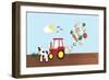 Farmyard, 2016-Isobel Barber-Framed Giclee Print